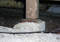 Foundation Settlement & Lack of Column Base Connection