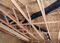 Pre-Fabricated Roof Trusses for Coffered Ceiling