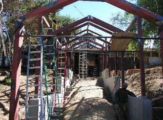 Steel Frames over Concrete Stem Walls