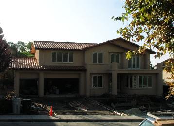 Wood-Framed Custom Residence,Pre-Fabricated Roof Trusses