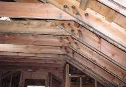 Roof - Scissors Trusses